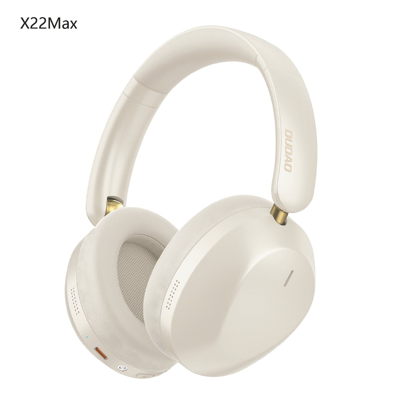 Dudao X22 Max trådløse Bluetooth-hodetelefoner med ANC - Beige