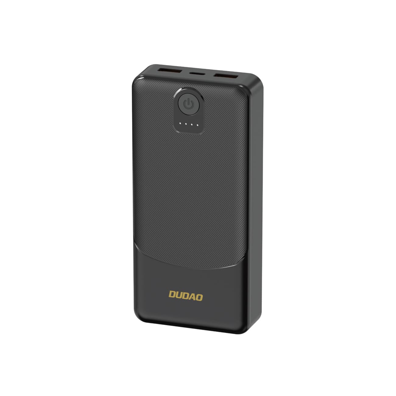 Powerbank Dudao K10 10000mAh 2,4A 2 x USB-A - svart