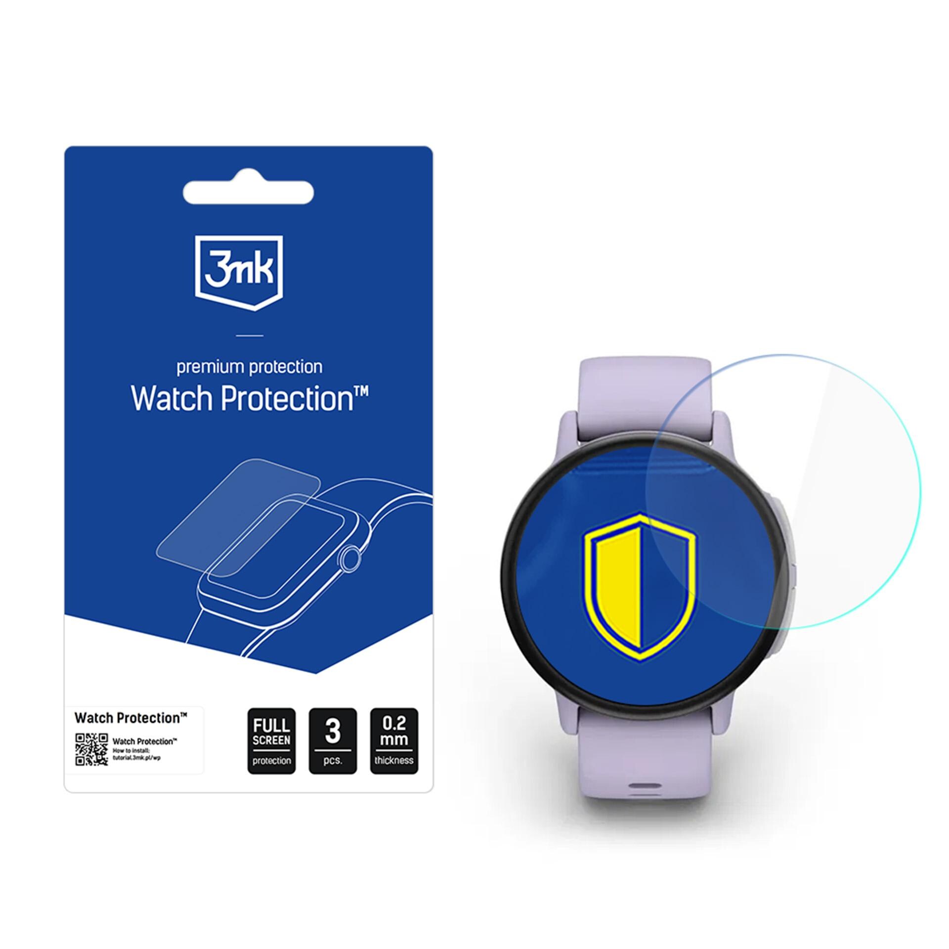3mk Watch Protection FlexibleGlass hybridglass for smartklokkeskjermen for Garmin Bounce 2