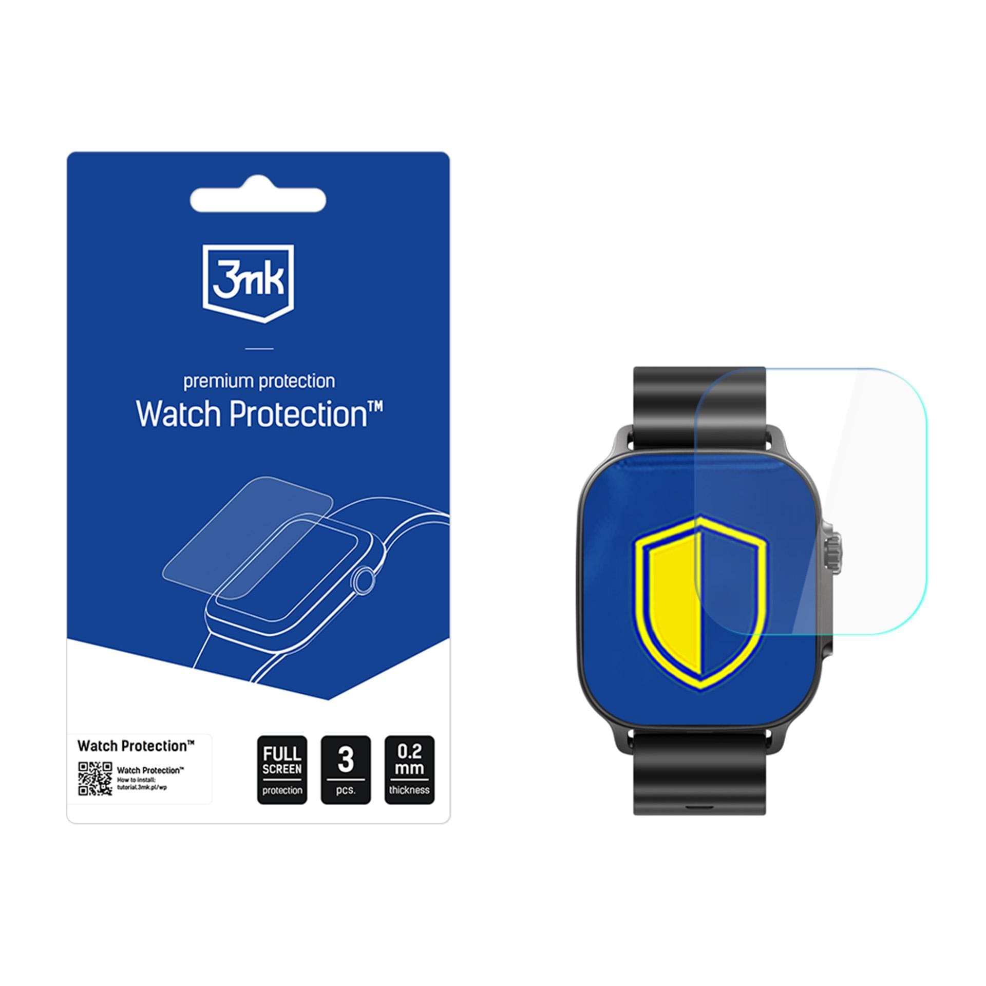 3mk Watch Protection FlexibleGlass hybridglass for smartklokkeskjermen for Realme Watch 5