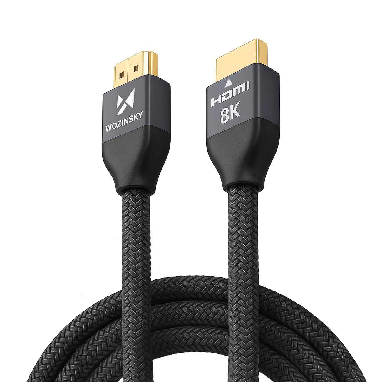 Wozinsky HDMI 2.1-kabel 8K 60 Hz 48 Gbps / 4K 120 Hz / 2K 144 Hz 3 m sølv (WHDMI-30)
