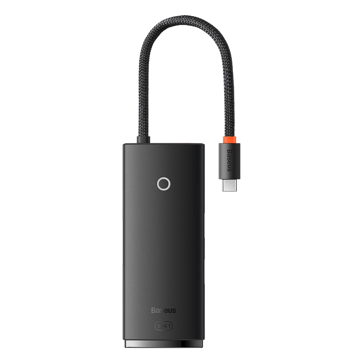 Baseus Lite Series USB Type C HUB - 2 x USB 3.0 / USB Type C / HDMI / SD/TF OTG svart (WKQX050001)