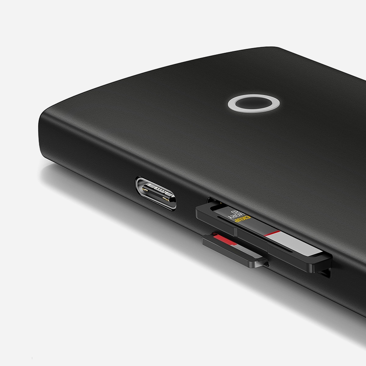 Baseus Lite Series multifunksjonell HUB USB Type C - 2 x USB 3.0, USB Type C PD, HDMI, SD/TF svart