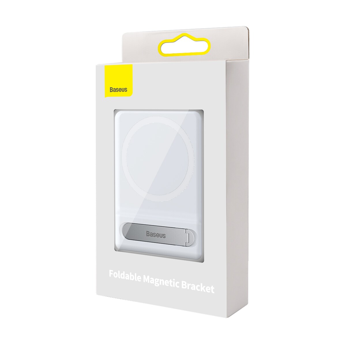 Baseus sammenleggbart stativ med magnetisk holder hvit (LUXZ010002)