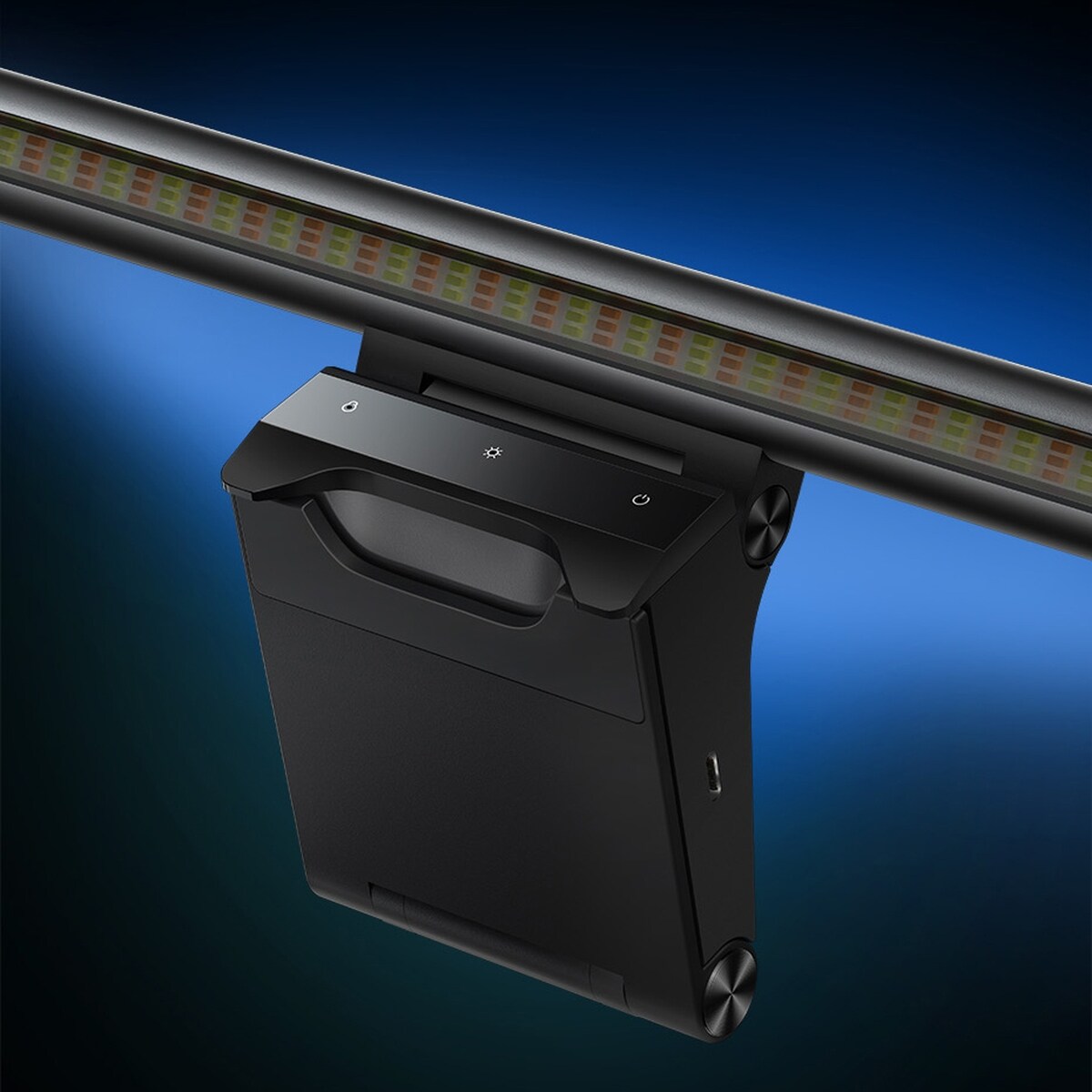 Baseus i-wok2 LED-lampe for skrivebordsskjermbelysning svart (DGIW000101)