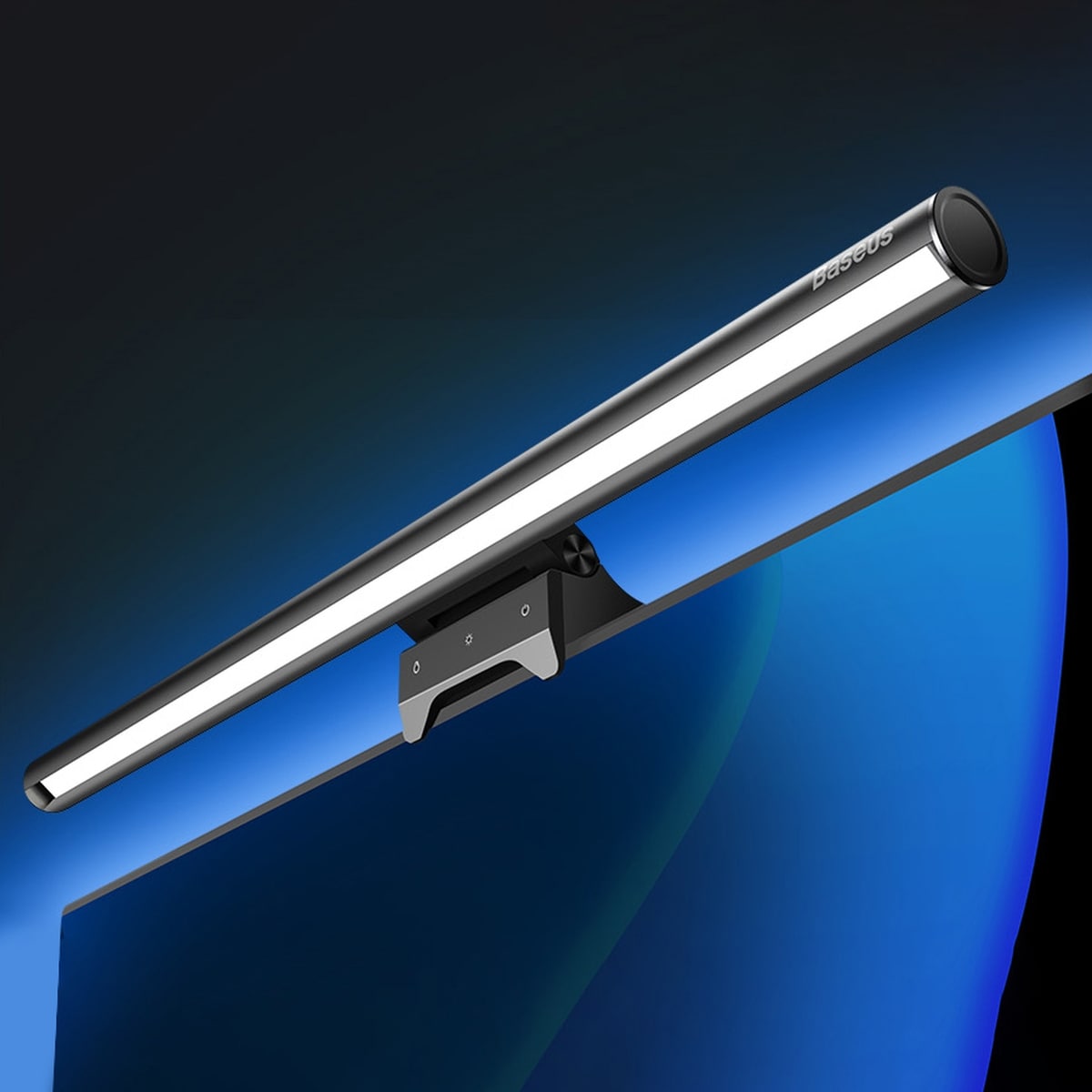 Baseus i-wok2 LED-lampe for skrivebordsskjermbelysning svart (DGIW000101)