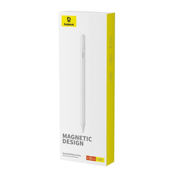 Baseus Smooth Writing 2 penn med LED-indikator - hvit