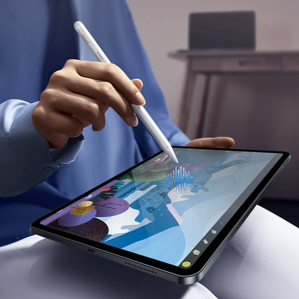 Baseus Smooth Writing 2 penn med LED-indikator - hvit