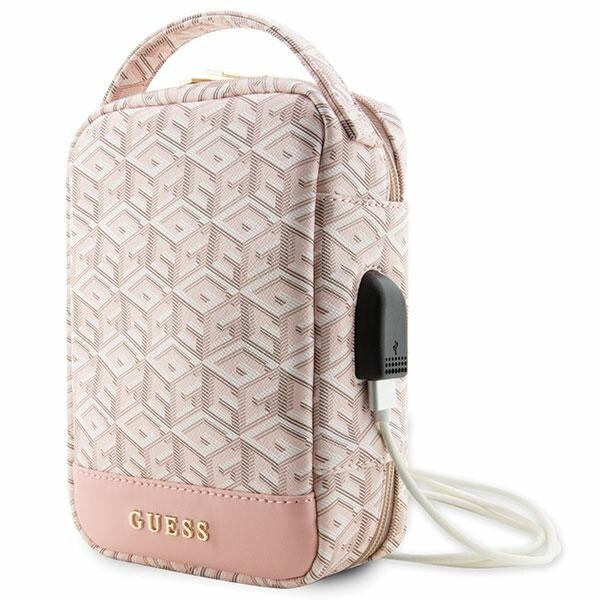Guess Veske GUHBHGCFSEP Organizer rosa/rosa GCube Stripe