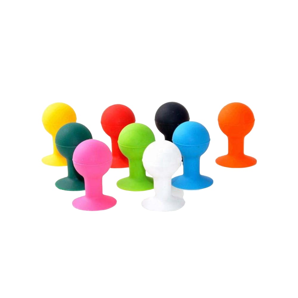 Telefonholder med rundt hode - blå