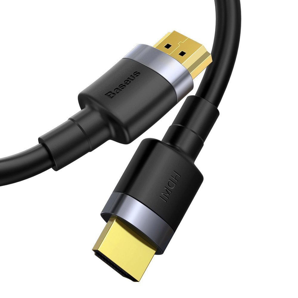 Baseus Cafule HDMI / HDMI 2.0 4K 60 Hz 3D 18 Gbps-kabel 2 m - svart