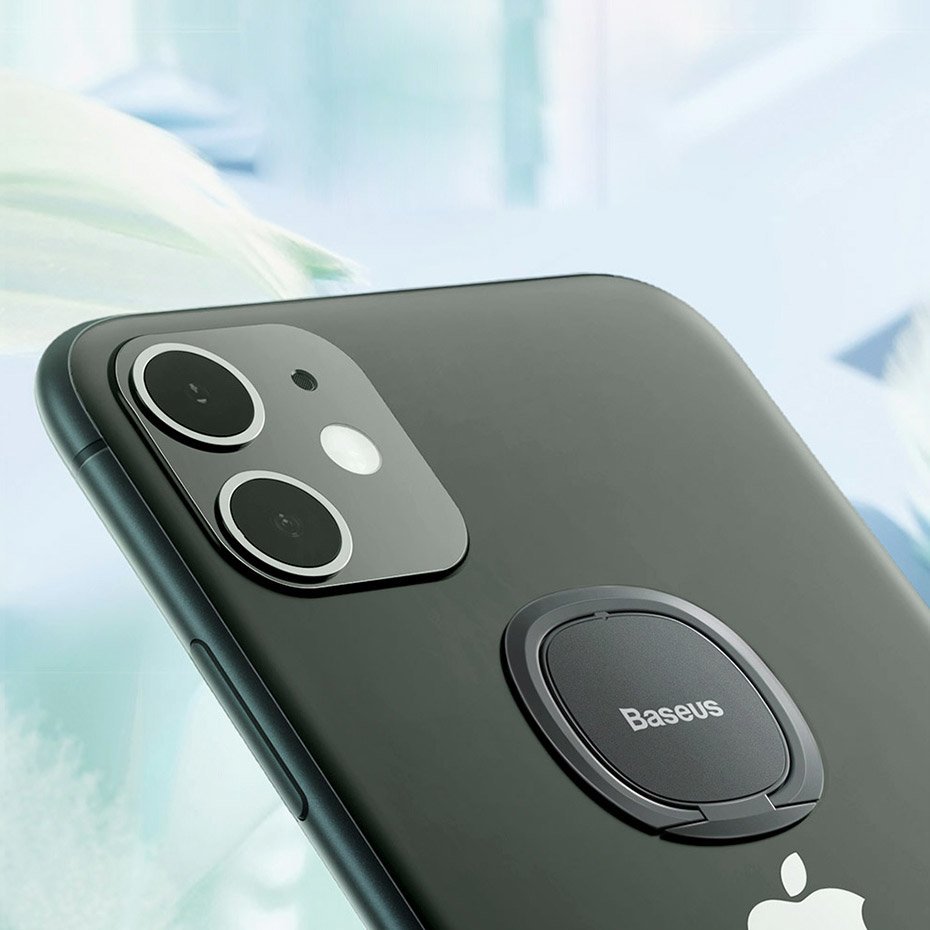 Baseus ultratynn selvklebende ringholder telefonstativ rosa (SUYB-0R)