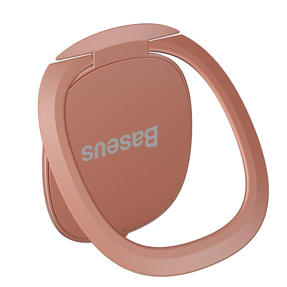 Baseus ultratynn selvklebende ringholder telefonstativ rosa (SUYB-0R)
