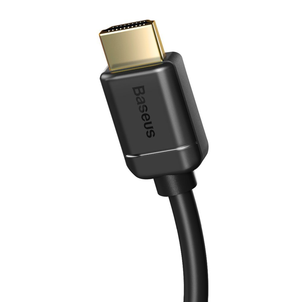 Baseus HDMI 2.0-kabel 4K 60 Hz 3D HDR 18 Gbps 2 m svart (CAKGQ-B01)