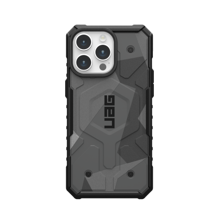 UAG Pathfinder MagSafe-etui for iPhone 15 Pro Max - camo grå