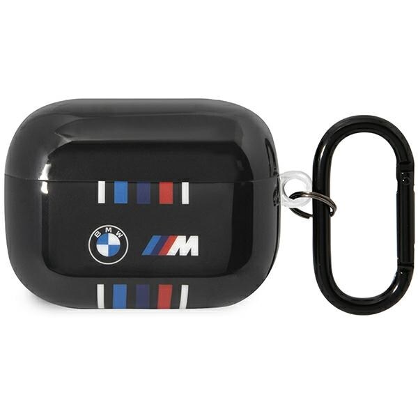 BMW BMAP22SWTK AirPods Pro-deksel svart/svart Flere fargede linjer