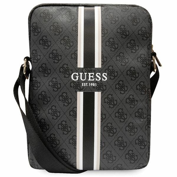 Guess Bag GUTB10P4RPSK 10" svart/svart 4G Stripes Nettbrettveske