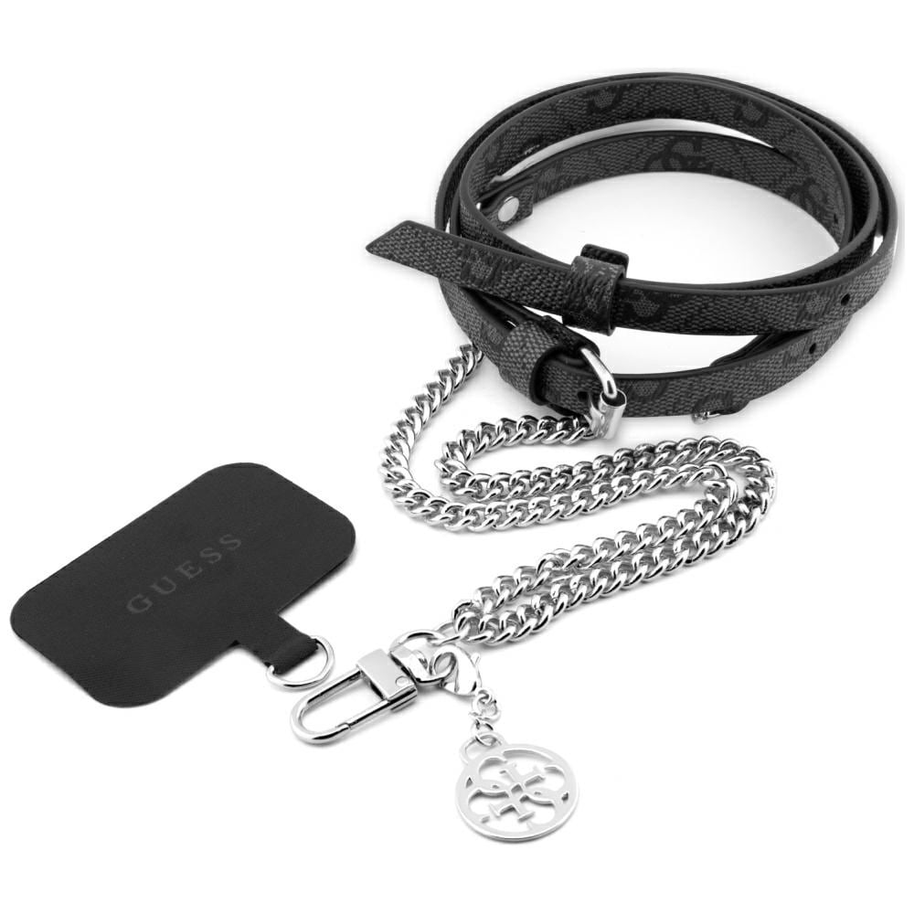 Guess 4G Chain CBDY Strap - svart