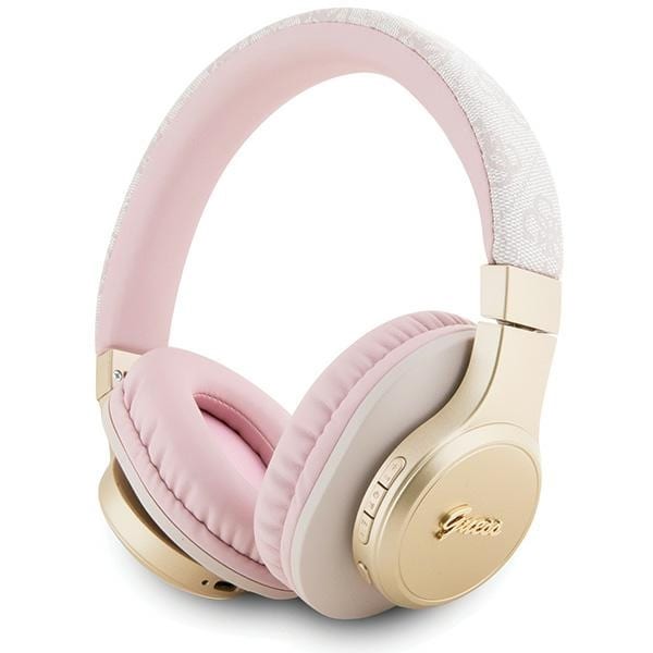 Guess Bluetooth-øretelefoner GUBH604GEMP rosa / rosa 4G Script