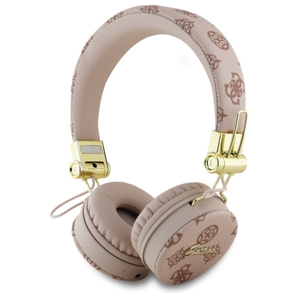 Guess Bluetooth ENC GUBH70EPOSMW Brun/brun Peony Script runde hodetelefoner