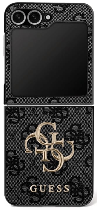 Guess Big 4G Logo Classic Logo Case for Samsung Galaxy Z Flip 7 - Svart