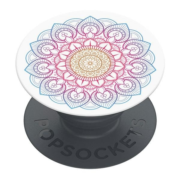 Popsockets 2 Rainbow Mandala telefonholder og stativ