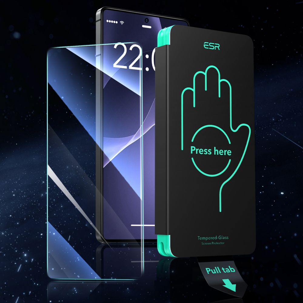 ESR herdet glass 2-pakning for Samsung Galaxy S25 Ultra - gjennomsiktig