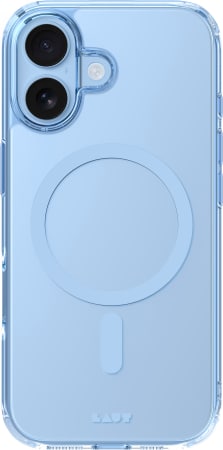 Laut Crystal Fluro MagSafe-etui for iPhone 17 - Blå