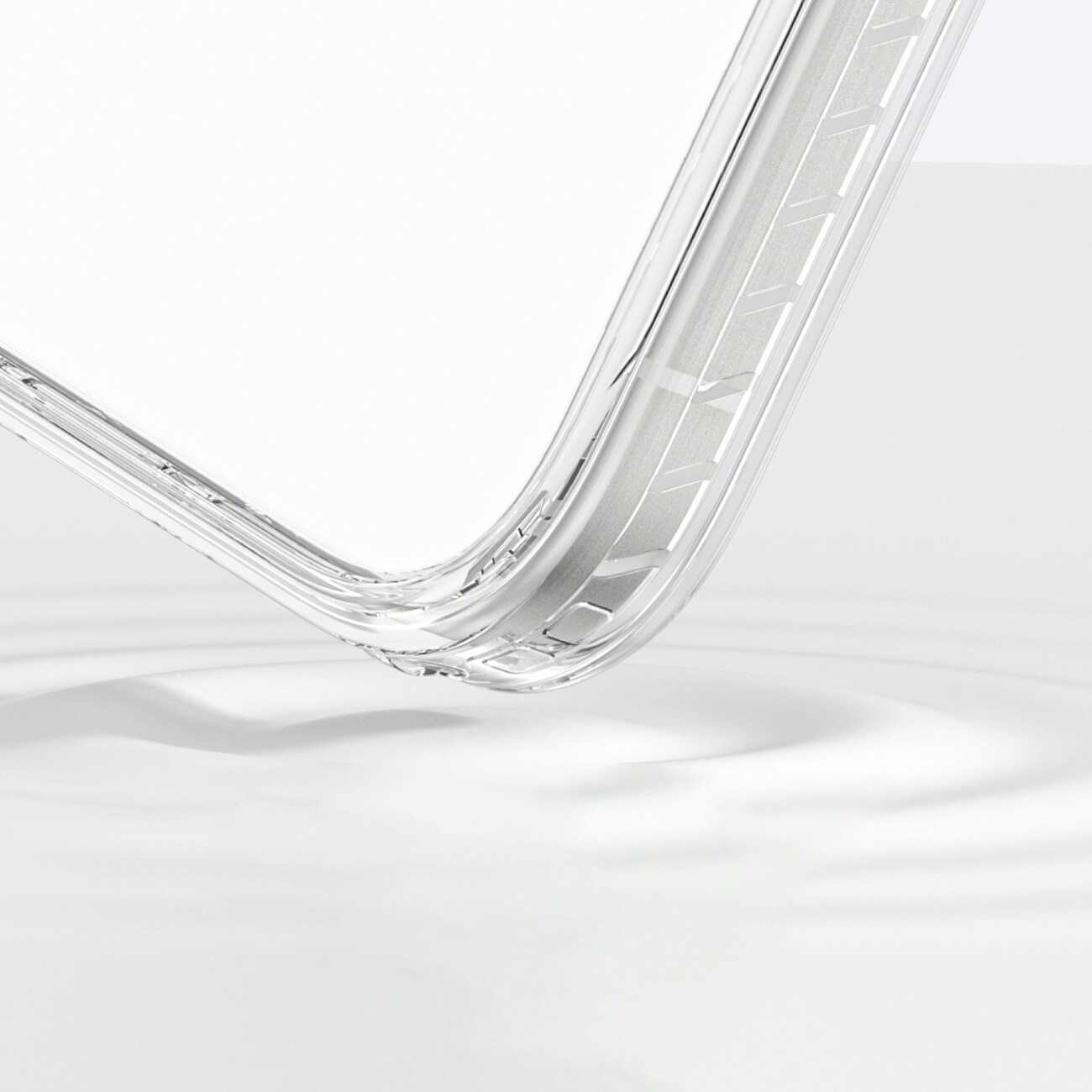 AmazingThing Titan Pro Mag-etui med magnetisk ring for iPhone 16 Pro - gjennomsiktig