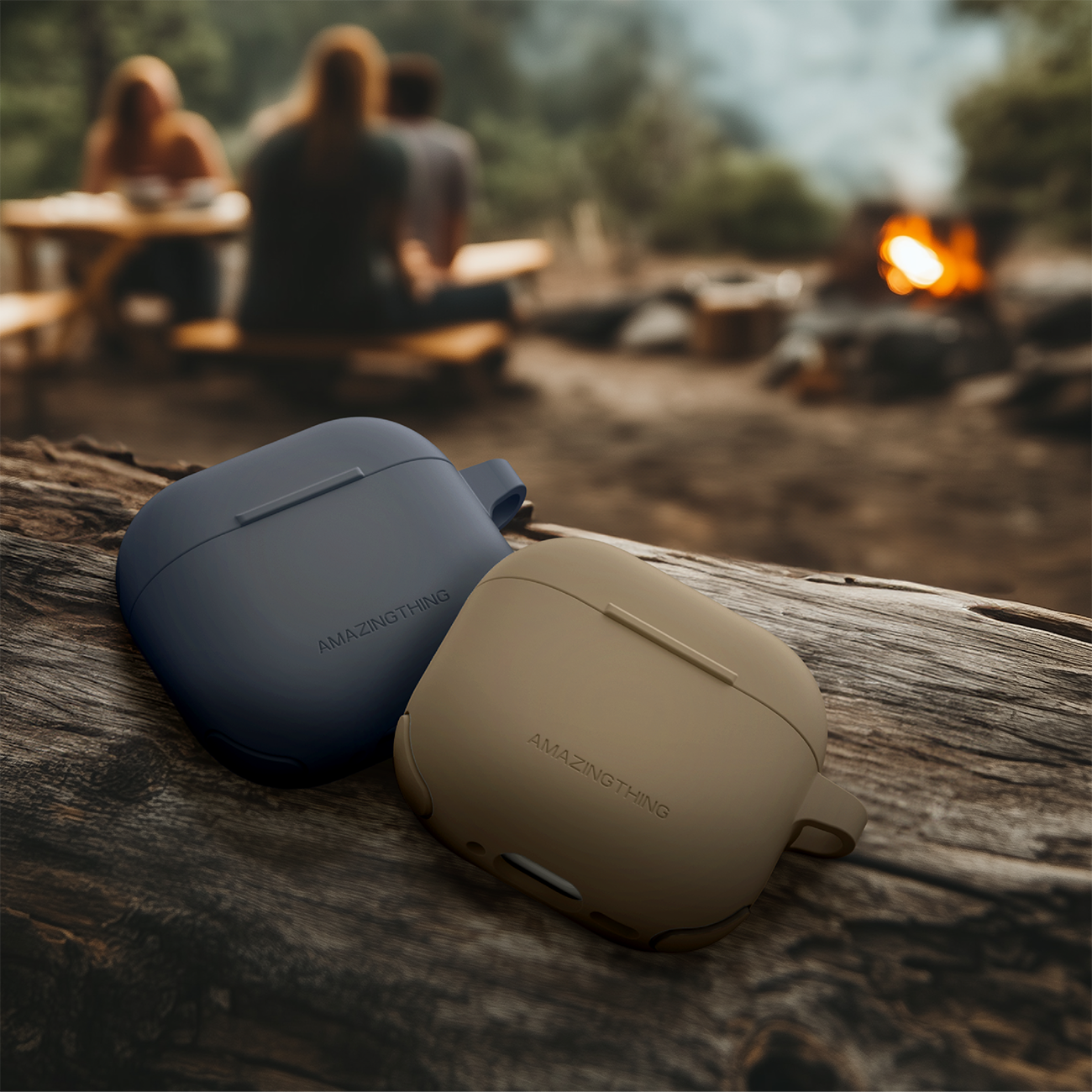 AmazingThing Omni Case for AirPods 4 - Grå