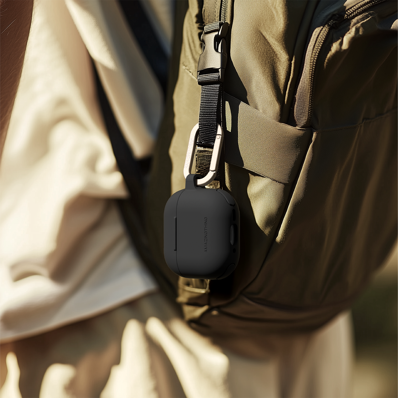 AmazingThing Omni Case for AirPods 4 - Grå