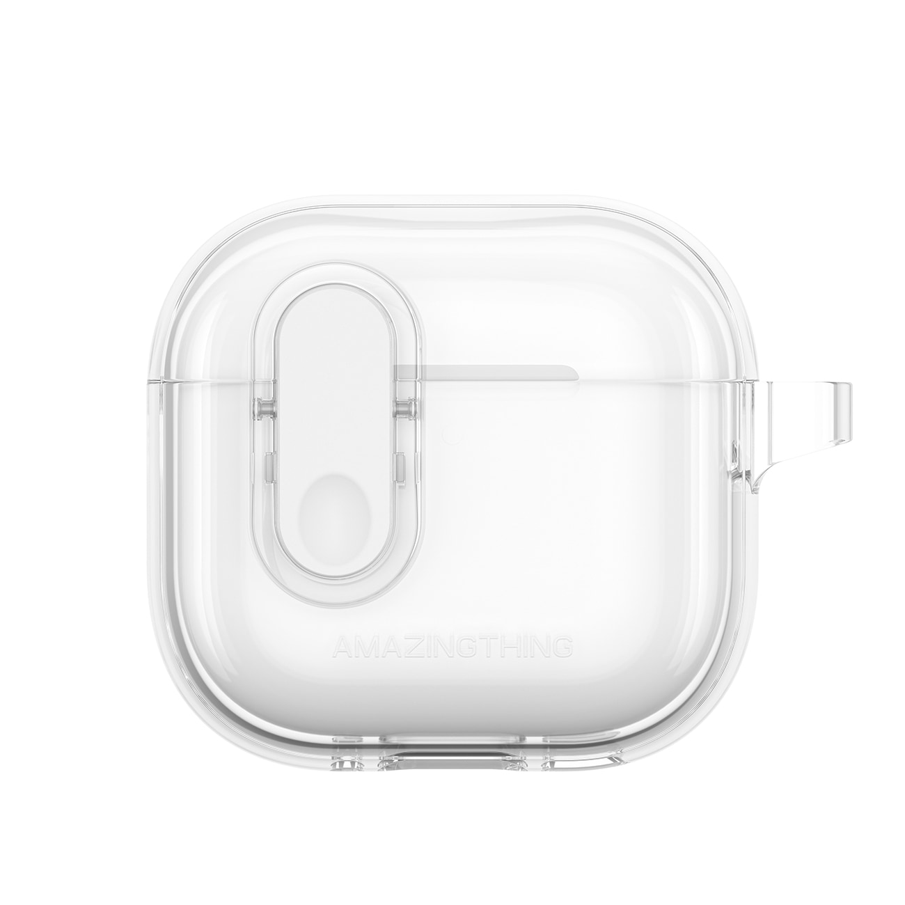 AmazingThing Minimal-etui for AirPods 4 - Klar