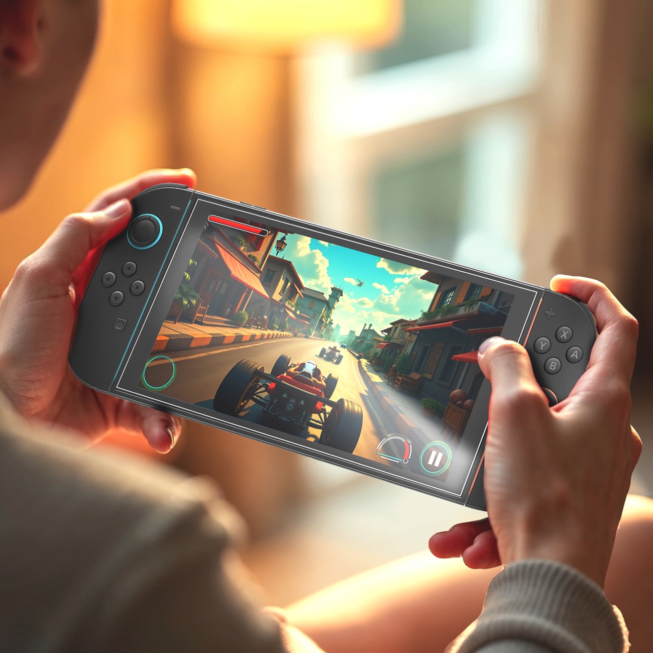 AmazingThing Radix Full Glass herdet glass for Nintendo Switch 2 (2 stk.)