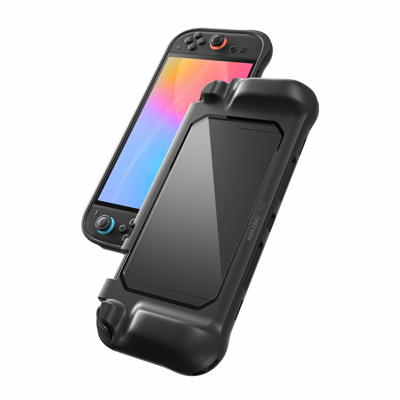 AmazingThing PlayShield Bunker beskyttelsesveske for Nintendo Switch 2 - Svart