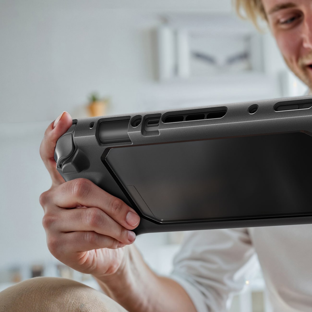 AmazingThing PlayShield Bunker beskyttelsesveske for Nintendo Switch 2 - Svart