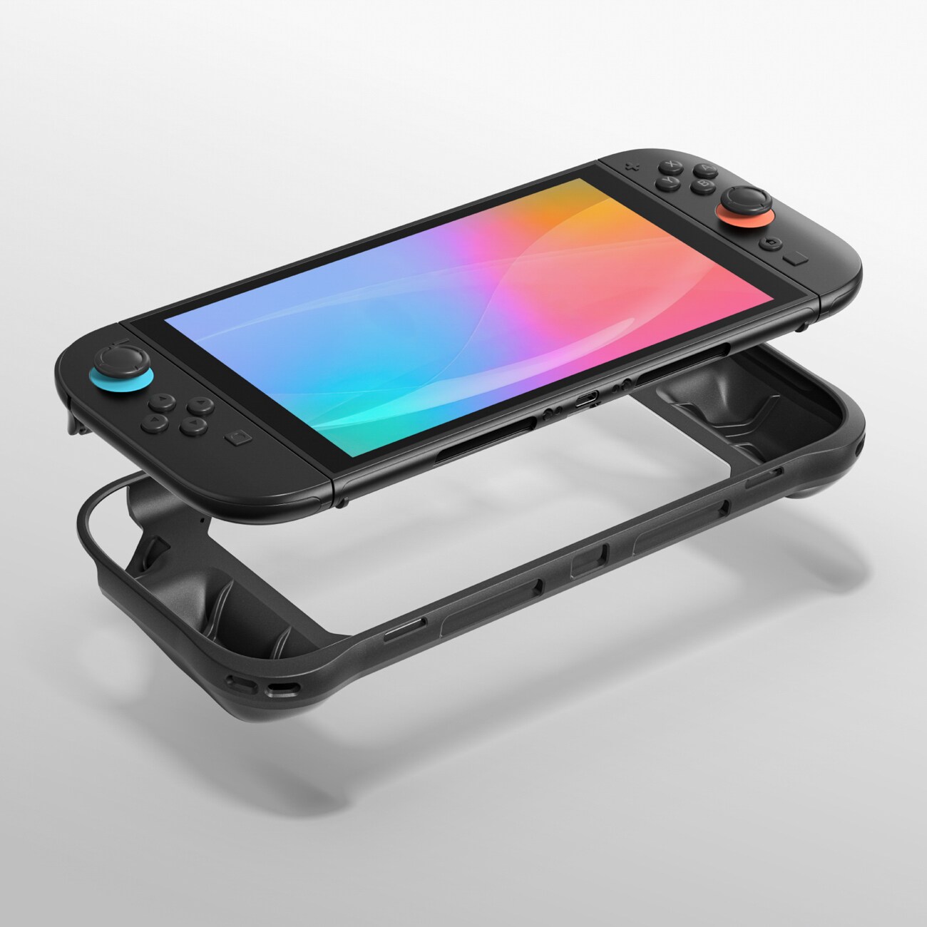 AmazingThing PlayShield Bunker beskyttelsesveske for Nintendo Switch 2 - Svart