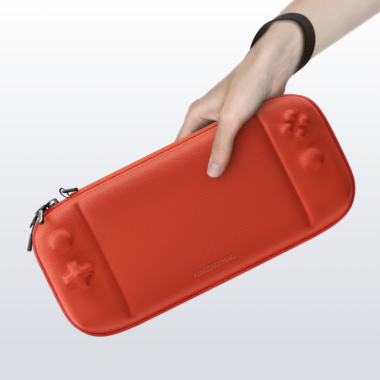 AmazingThing PlayShield EDC beskyttelsesveske for Nintendo Switch 2 - rød