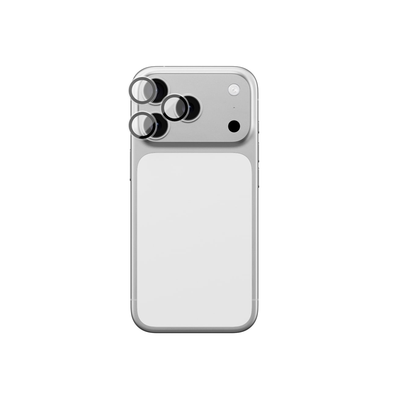 AmazingThing linseglass for iPhone 17 Pro / Pro Max med svart aluminiumsramme