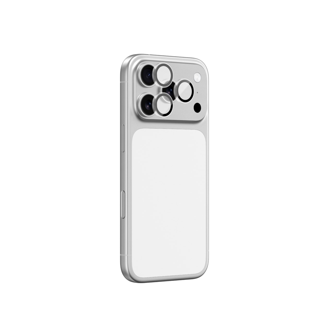 AmazingThing linseglass for iPhone 17 Pro / Pro Max med svart aluminiumsramme