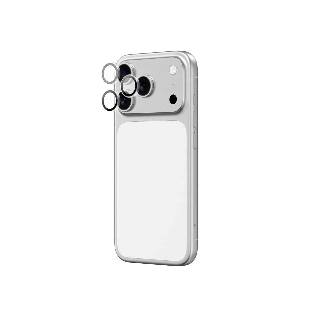 AmazingThing linseglass for iPhone 17 Pro / Pro Max med svart aluminiumsramme