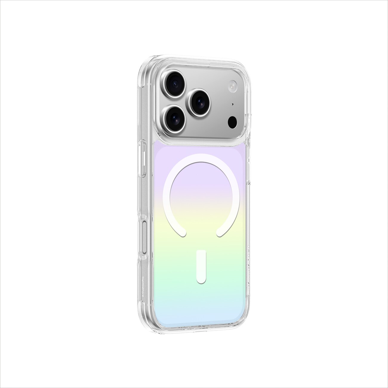 AmazingThing Minimal Mag-etui for iPhone 17 Pro kompatibel med MagSafe regnbue - flerfarget