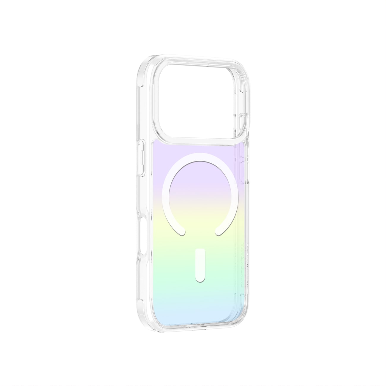 AmazingThing Minimal Mag-etui for iPhone 17 Pro kompatibel med MagSafe regnbue - flerfarget