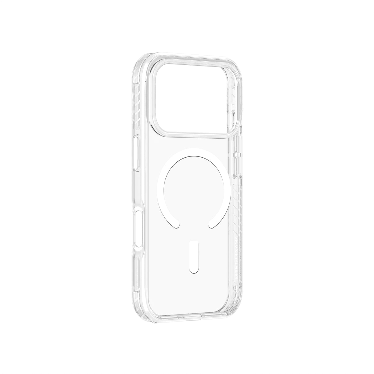 AmazingThing Titan Pro-etui for iPhone 17 Pro MagSafe-kompatibel - gjennomsiktig