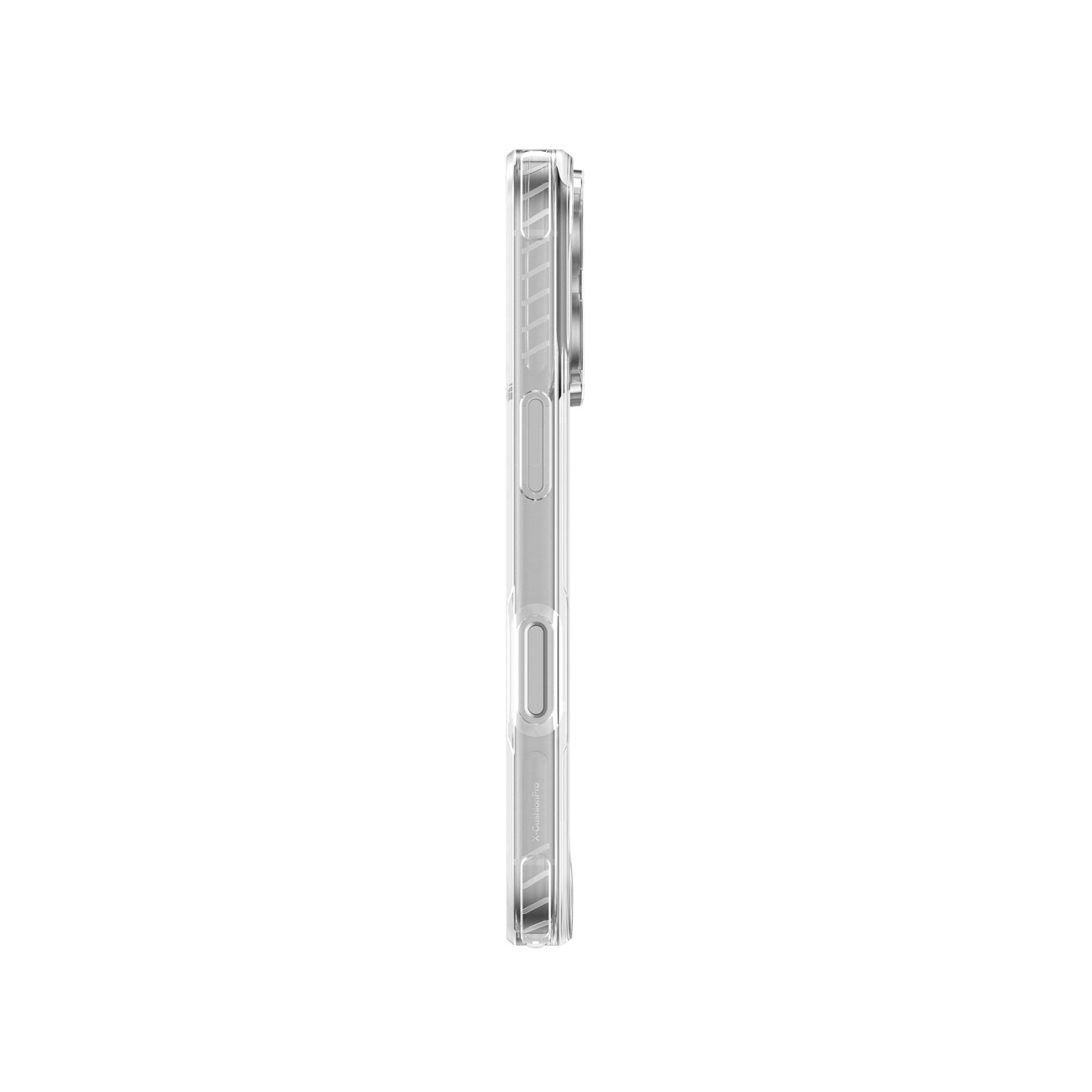 AmazingThing Titan Pro-etui for iPhone 17 Pro MagSafe-kompatibel - gjennomsiktig