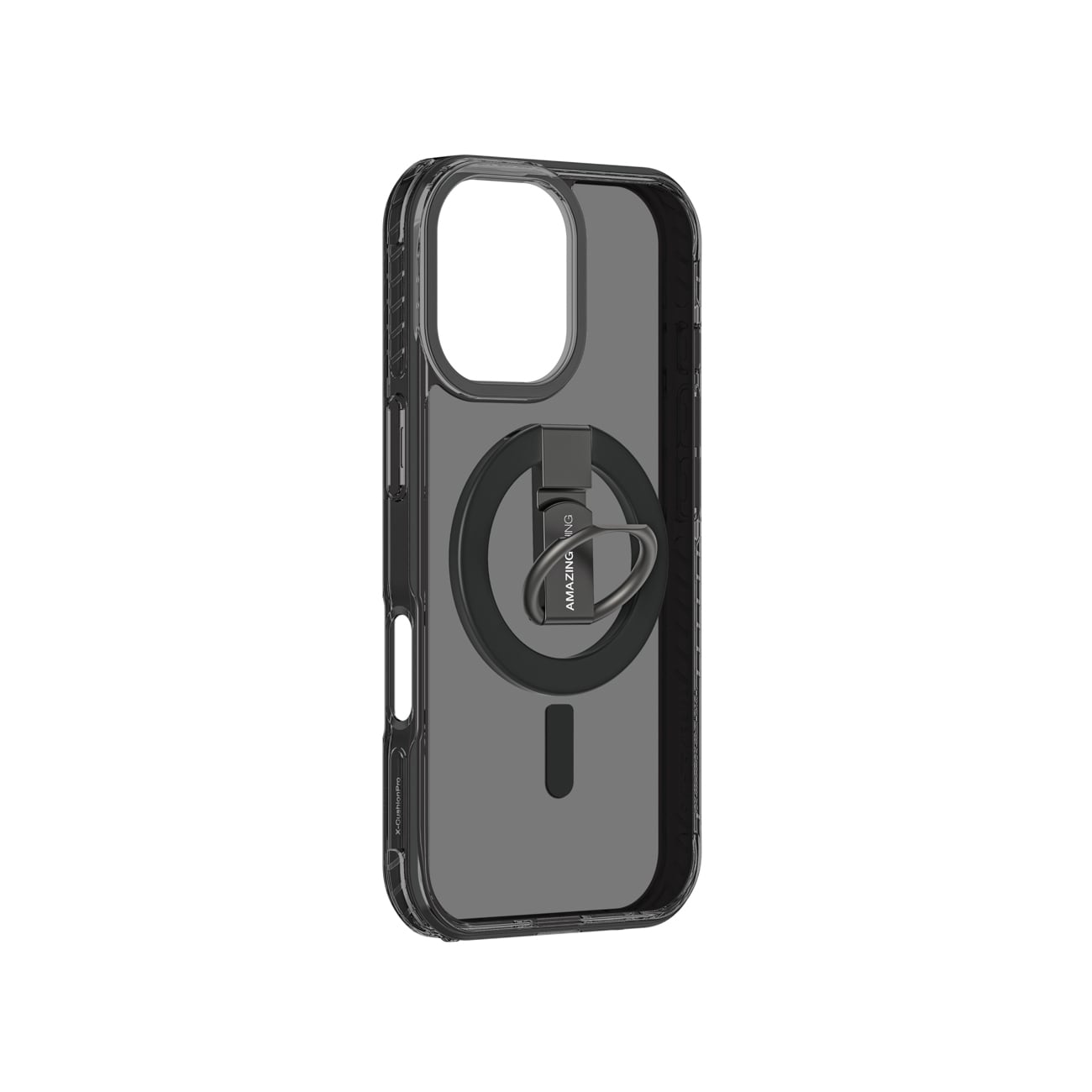 AmazingThing Titan Pro Grip Ring Set-etui for iPhone 17 Kompatibel med MagSafe - Svart