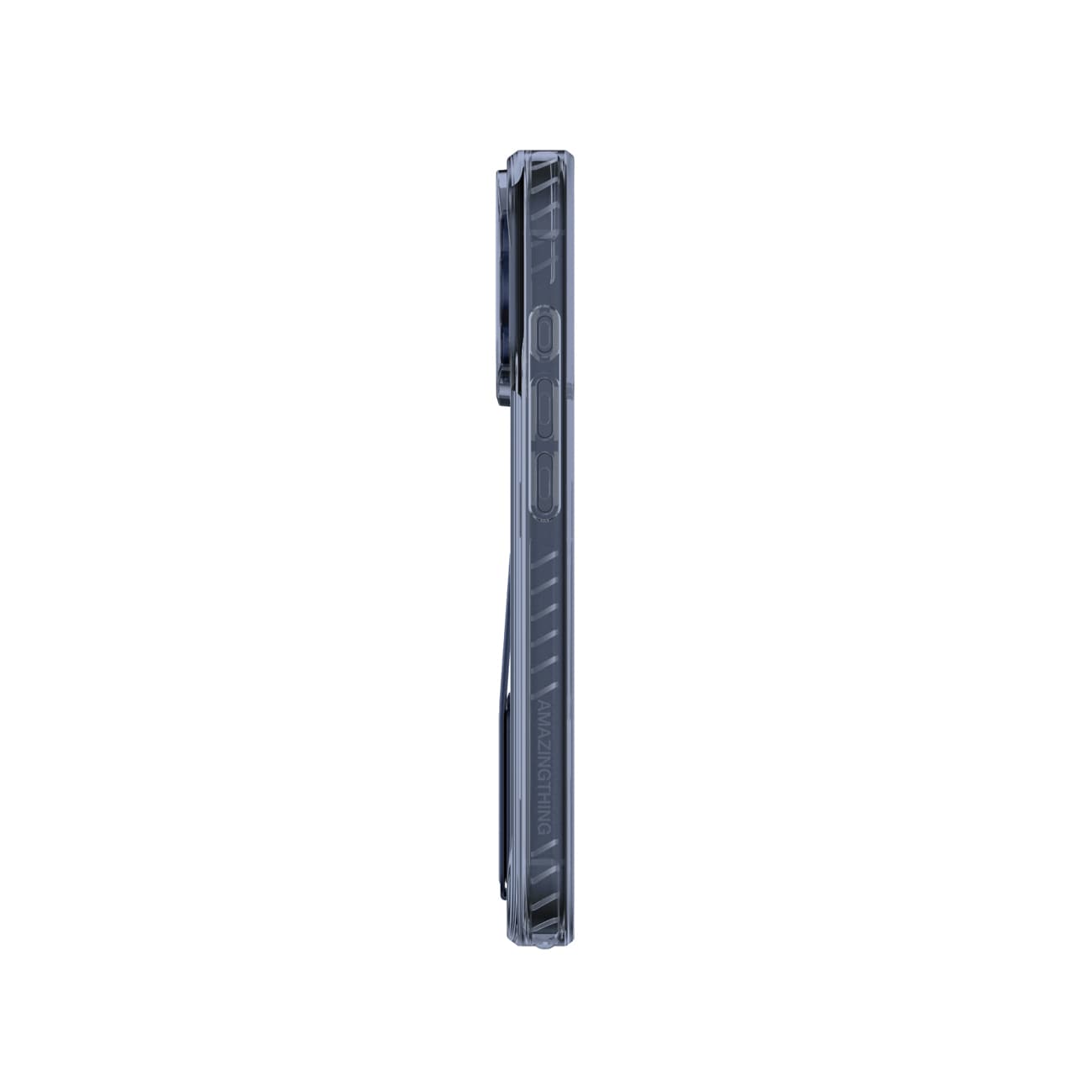AmazingThing Titan Pro Holder-etui for iPhone 17 Pro Max Kompatibel med MagSafe - Blå