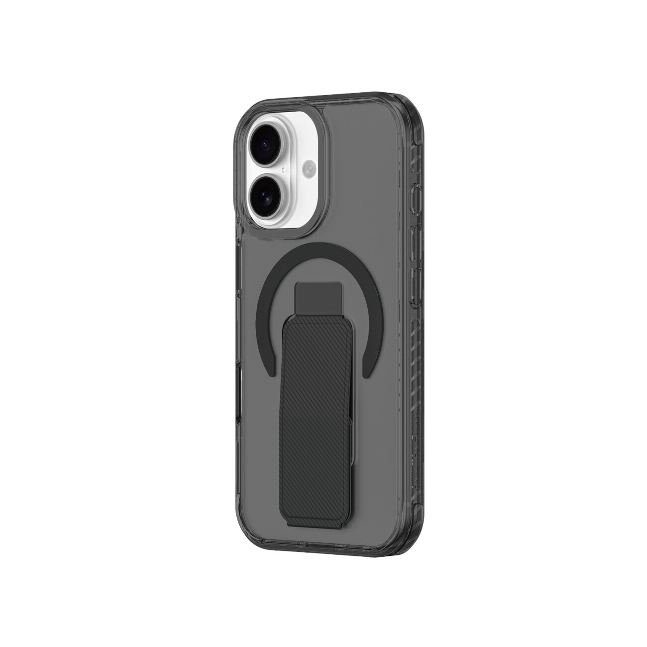 AmazingThing Titan Pro-holderveske for iPhone 17 kompatibel med MagSafe - svart