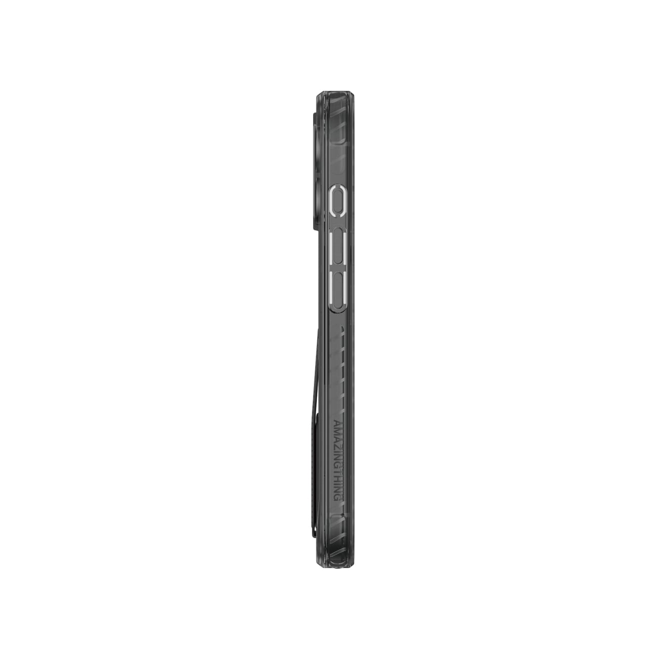 AmazingThing Titan Pro-holderveske for iPhone 17 kompatibel med MagSafe - svart
