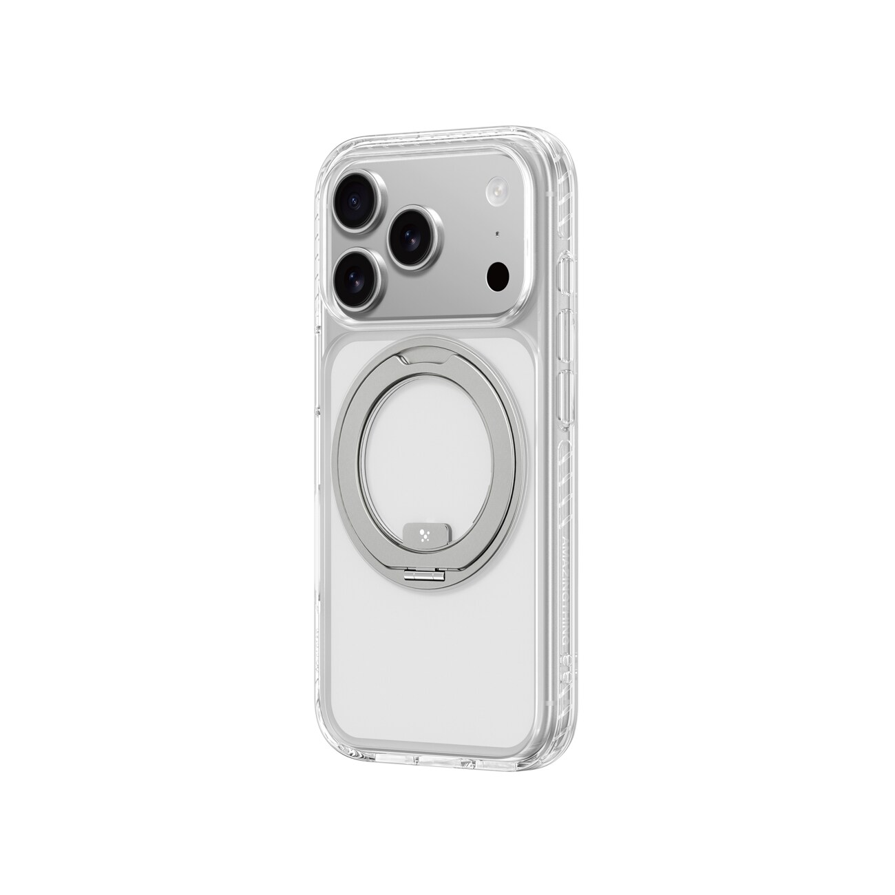AmazingThing Titan Pro MagSpin-etui for iPhone 17 Pro kompatibel med MagSafe - grå
