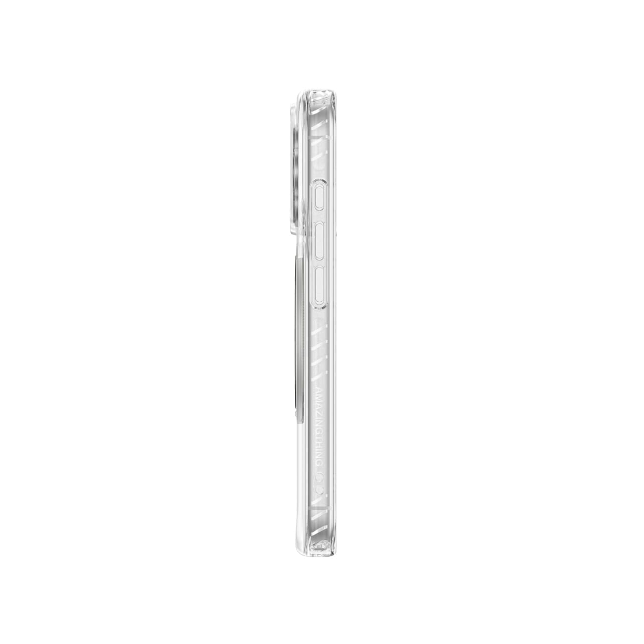 AmazingThing Titan Pro MagSpin-etui for iPhone 17 Pro kompatibel med MagSafe - grå